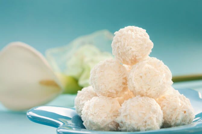 Receitas do Brasil - Beijinho de Coco