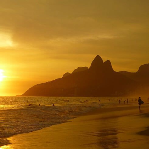 Wandern auf dem Morro Dois Irmãos