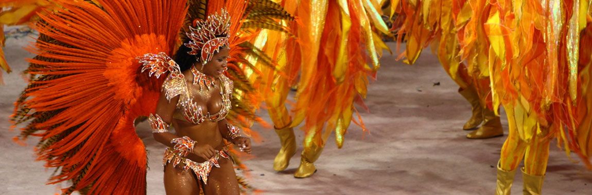 Samba-Kostüm aus Rio de Janeiro