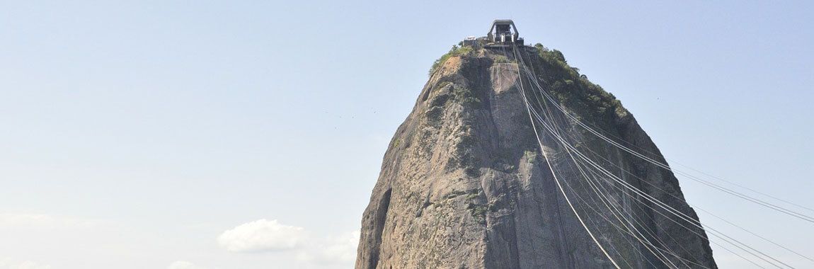 Blick von Westen auf den Zuckerhut, Zeichnung KaKuJa