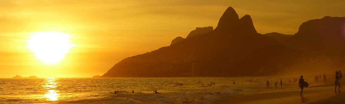 Strandurlaub im Winter in Rio der Janeiro