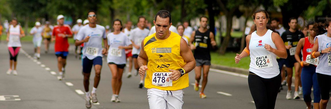 Marathon am Strand von Ipanema